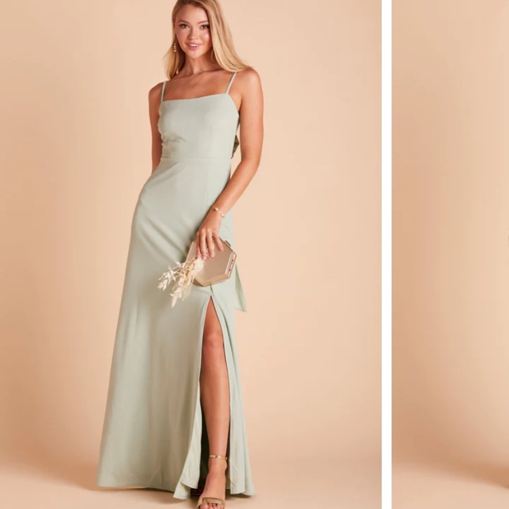 Birdy Grey Benny Crepe Sage Dress size small